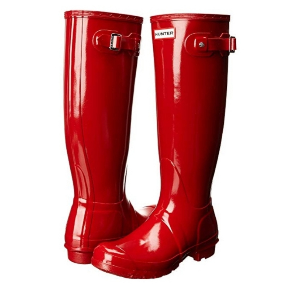 Hunter red boots
